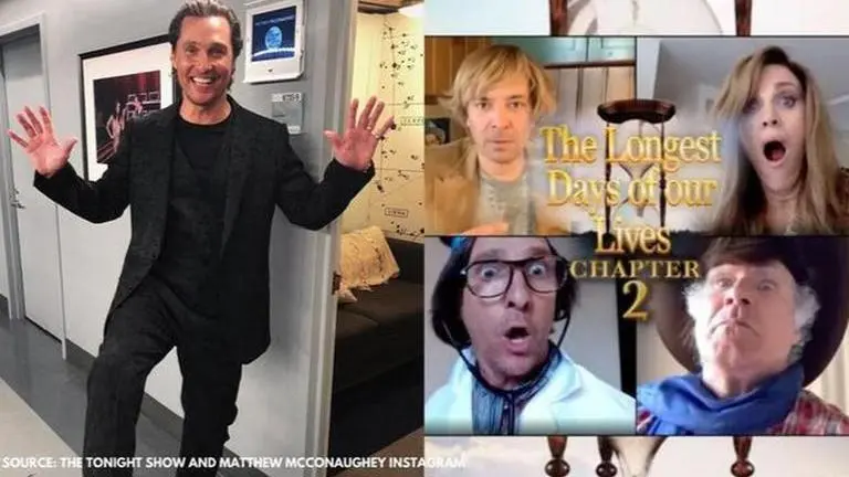 Jimmy Fallon shares quarantine melodrama starring Matthew McConaughey and Kristen Wiig Jimmy Fallon