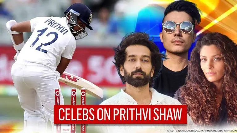 Should Prithvi Shaw be dropped for 2nd Test? Bollywood celebs debate youngster's poor form