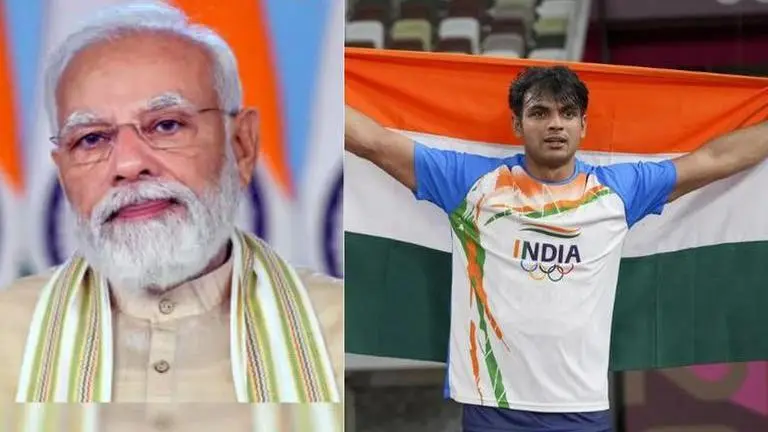 PM Modi lauds Neeraj Chopra's Lausanne Diamond League win, posts heartwarming tweet Neeraj Chopra, PM Modi, Lausanne Diamond League