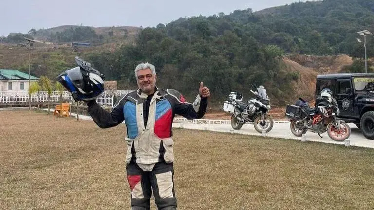 Ajith Kumar covers India, Nepal, Bhutan on bike; next leg of tour to start in November Ajith Kumar