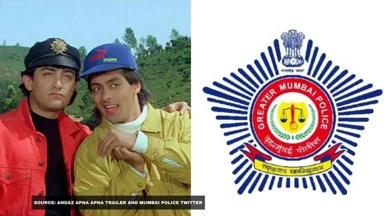 Mumbai Police's hilarious 'Andaz Apna Apna' meme urges people to wear masks in a cool way mumbai police