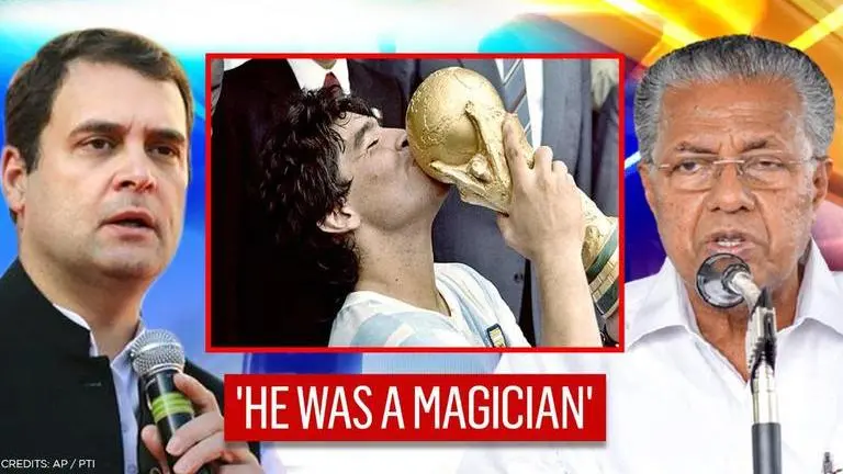 'The Hand of God passes into folklore': Indian Politicians remember Diego Maradona Diego Maradona