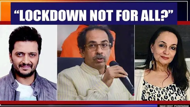 Riteish Deshmukh, others praise CM Uddhav for COVID-19 address; Soni Razdan raises concern Riteish Deshmukh, others praise CM Uddhav for COVID-19 address, Soni Razdan raises concern