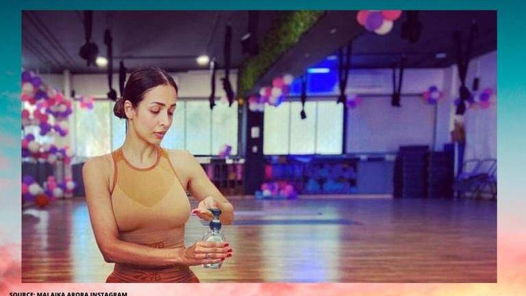 Malaika Arora's nude crop top & leggings cost will leave you stunned ...