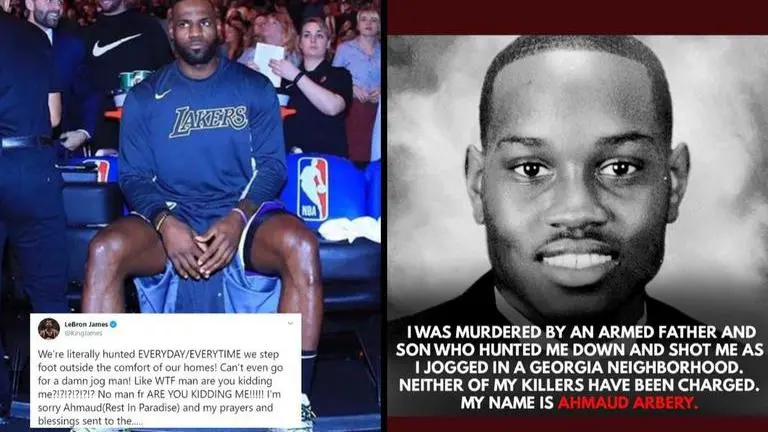 LeBron James, Kyrie Irving express anger in delayed justice for deceased Ahmaud Arbery Lebron James