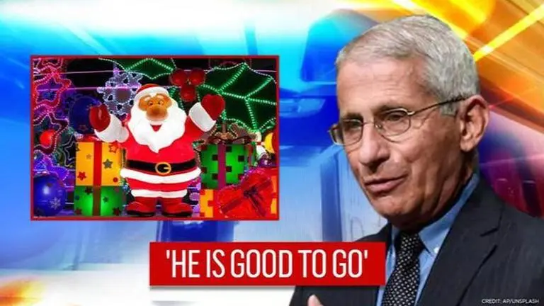 'I vaccinated Santa Claus myself': Anthony Fauci assures kids of timely Christmas gifts Anthony Fauci