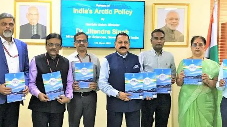 In New Delhi, MoS Earth Sciences releases India’s Arctic policy to address climate change India