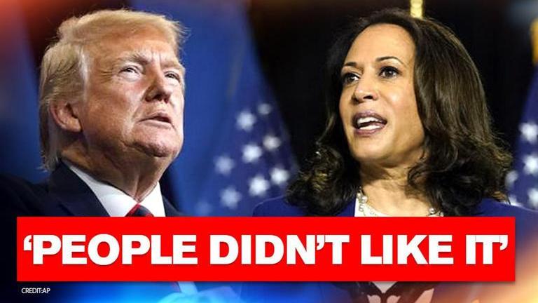 Trump says Kamala Harris will never be President, slams 'rhetoric ...