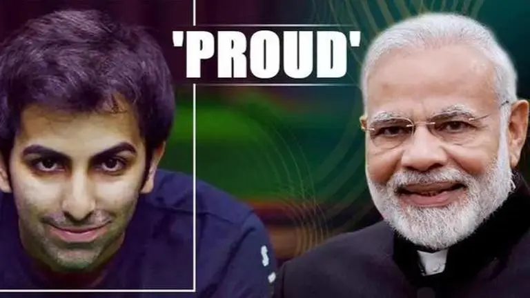 PM Modi congratulates Pankaj Advani on his 22nd world title PM Modi