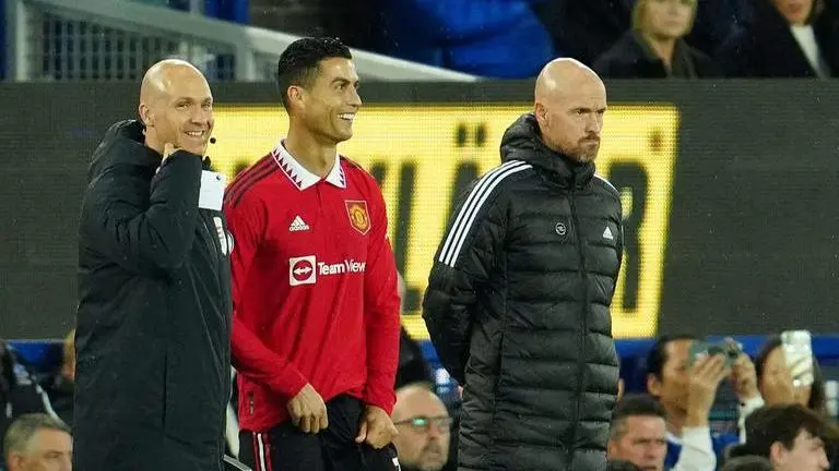 Cristiano Ronaldo refused to come on as substitute for Manchester United, Erik ten Hag says