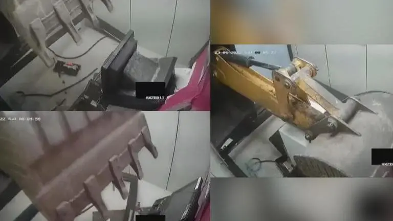 Maharashtra: Thieves use JCB to steal ATM machine in Sangli; police probe initiated Maharashtra