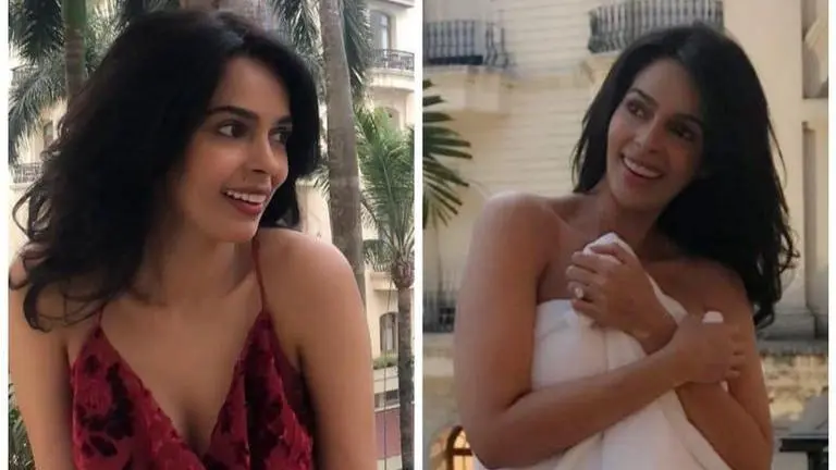 Mallika Sherawat's latest pic will remind you of Kajol's iconic scene from 'DDLJ' Mallika Sherawat