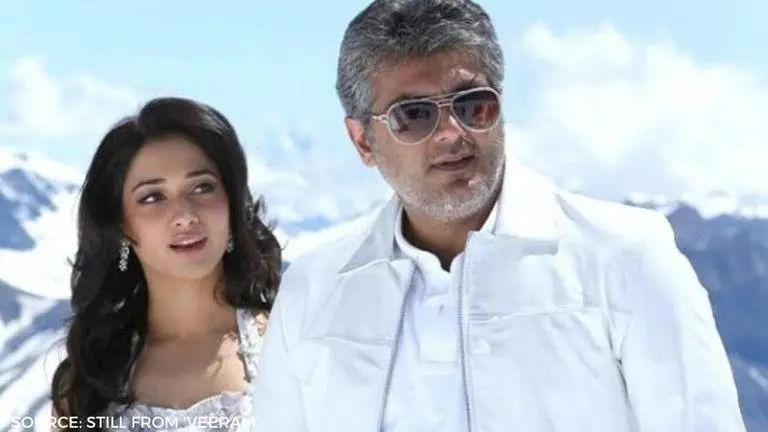 Did you know a song from Thala Ajith's 'Veeram' was also used in 'Anbe Sivam'? Thala Ajith