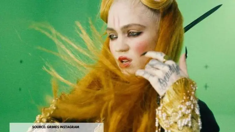 Grimes shares that she has "finally" contracted coronavirus and is "enjoying her recovery" Grimes