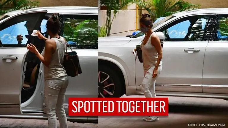 Arjun Kapoor drops Malaika Arora at her residence; see pictures Arjun Kapoor