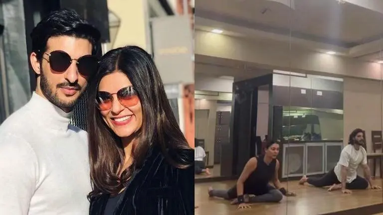 Sushmita Sen shares glimpse of workout session with Rohman Shawl, days after heart attack Sushmita Sen
