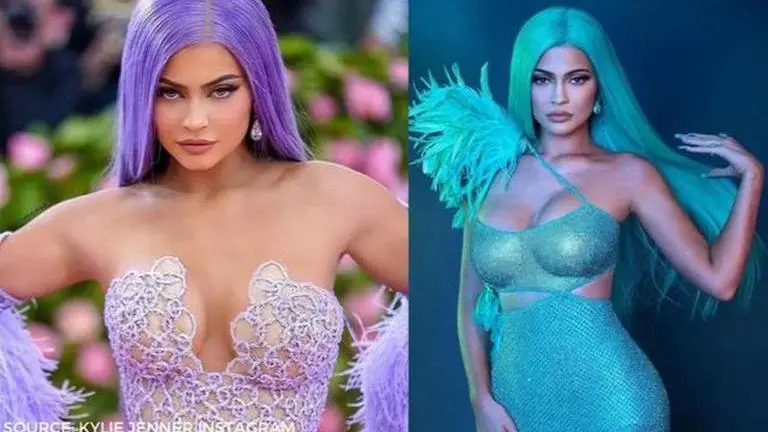 Kylie Jenner has styled her hair with different colours over the years, take a look here Kylie Jenner
