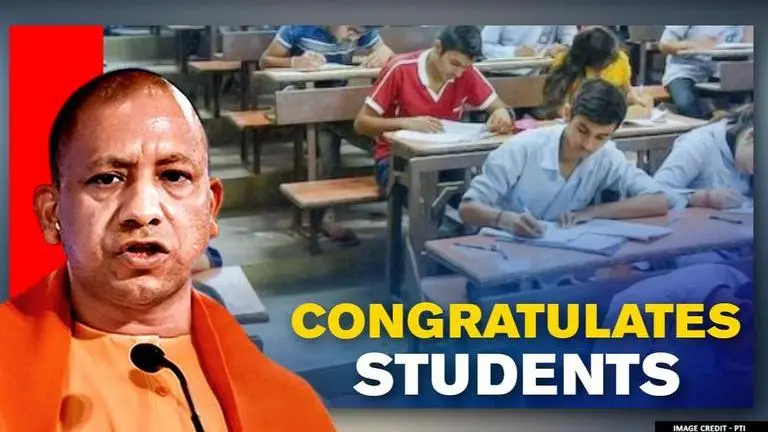 UP Board Results: CM Yogi Adityanath congratulates students as UPMSP declares results UP Board Results