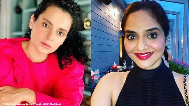 Kangana Ranaut's 'Thalaivi' co-star Madhoo reacts to her & Jaya Bachchan's row over B'wood kangana ranaut