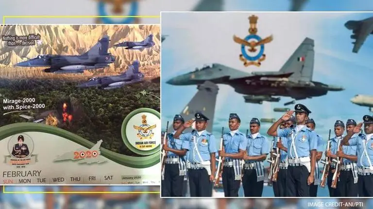 Balakot airstrikes featured in Indian Air Force's calendar for the year 2020 Indian Air Force