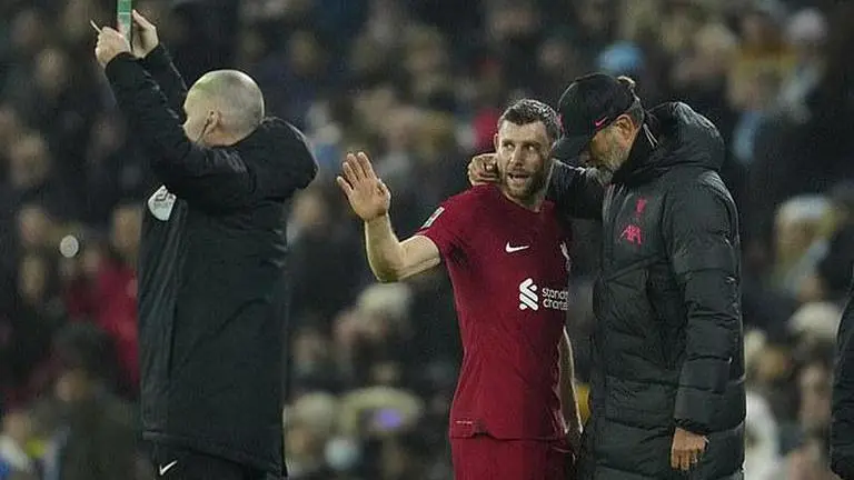 Jurgen Klopp about 37-year-old James Milner: 'He is an incredibly important player' Jurgen Klopp with James Milner