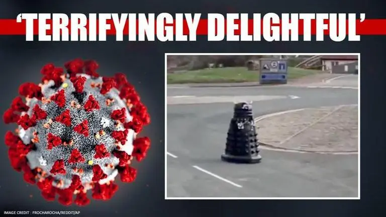 Sandford police uses Dalek to ensure social distancing amid COVID-19 crisis; watch Sandford Police