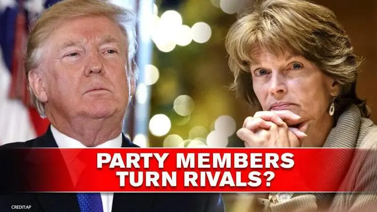Trump immediately vows to defeat partymate Murkowski who is 'struggling' to support him Trump