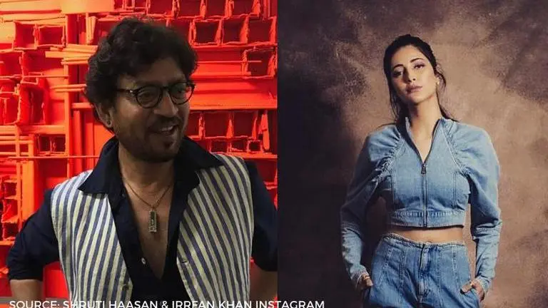 Irrfan Khan's demise: Shruti Haasan pays tribute, says 'Thank you for being you' Irrfan Khan