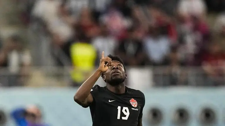 Alphonso Davies, Canada vs Croatia, FIFA World Cup 2022