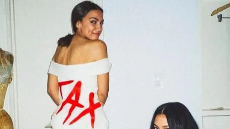 Alexandria Ocasio-Cortez under investigation for 'Tax The Rich' Met Gala 2021 dress Alexandria Ocasio-Cortez