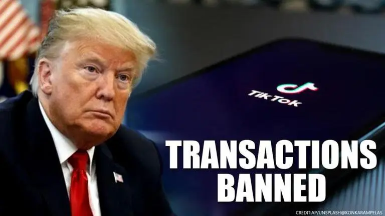 Trump issues order to ban US transactions with Tik Tok parent company TikTok