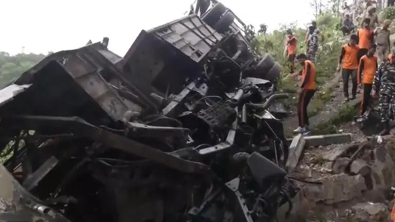 10 Vaishno Devi pilgrims dead, 57 injured as bus falls down from bridge in Jammu Amritsar Katra Bus