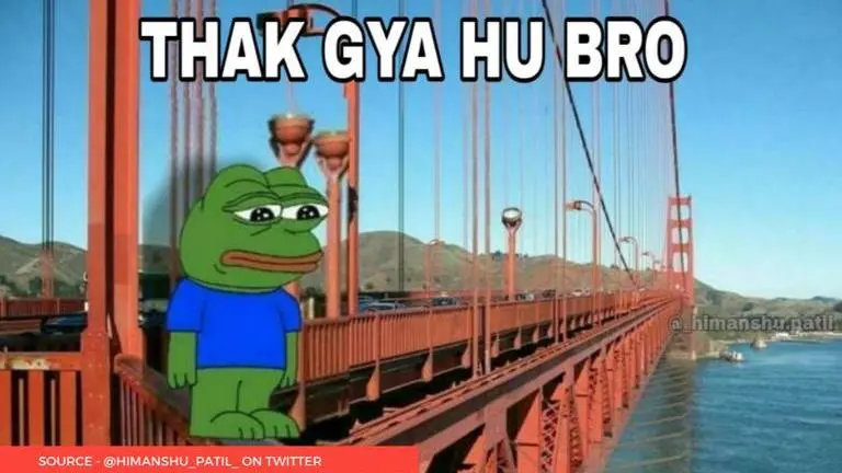 #ThakGyaHuBro meme trend becomes representation of netizens' 'Mood' in 2020 #thakgayahubro