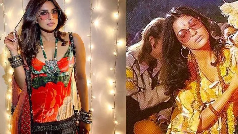 Priyanka Chopra exudes Zeenat Aman's 'Hare Rama-Krishna' vibe in Lilly Singh's Diwali bash priyanka chopra