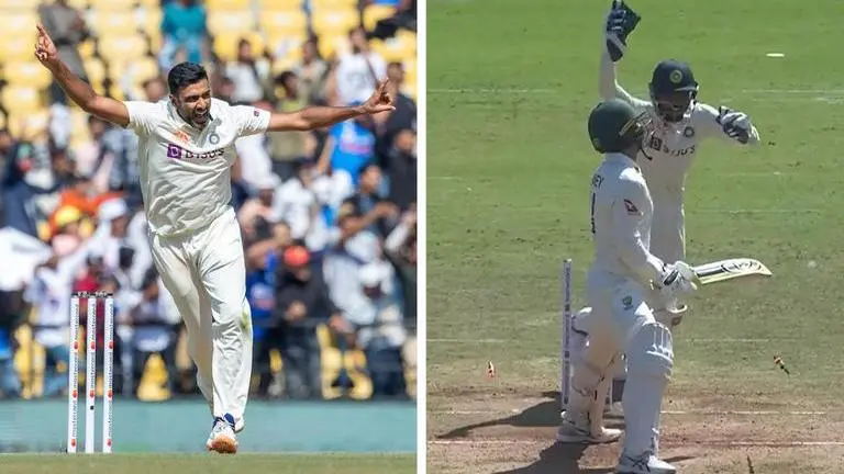 India vs Australia: R Ashwin makes Alex Carey fall into his own trap in first Test- WATCH R Ashwin and Alex Carey