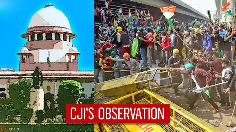 Preventing instigation important: CJI in 1st observation on farmers' tractor riot in Delhi CJI