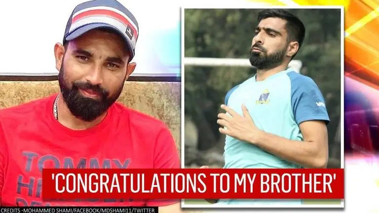 Mohammed Shami urges brother Kaif to 'keep working hard' post Vijay Hazare Trophy debut Mohammed Shami