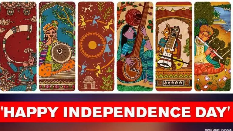 Independence Day 2020: Google Doodle celebrates country's musical heritage Independence Day 2020: Google doodle celebrates country's musical heritage