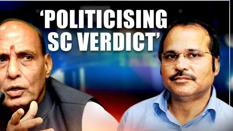Rajnath Singh slams Opposition for 'politicising' SC/ST verdict of Supreme Court Rajnath