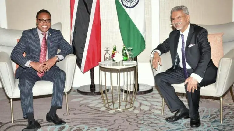 Day 2 of EAM Guyana's visit, co-chairs 4th India-CARICOM ministerial meeting with Jamaican counterpart