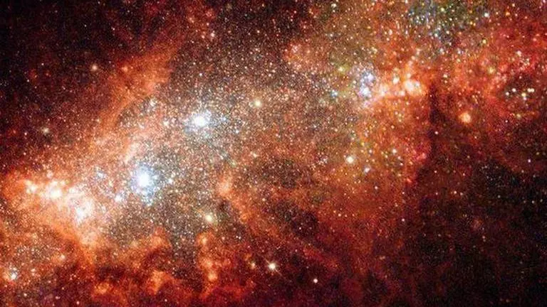 NASA shares new Hubble image featuring glittering hotbed of star factories; Know more NASA
