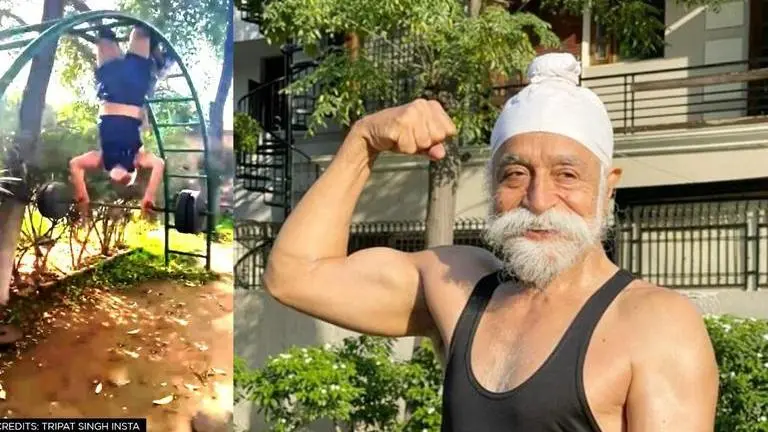 'I decided to lift myself up': 76-year-old Tripat Singh's fitness leaves internet inspired Tripat Singh