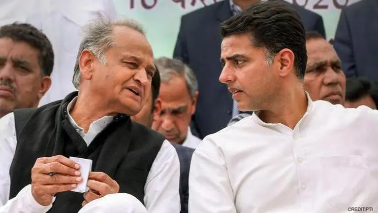 Sachin Pilot demands Cabinet expansion at public event; CM conspicuous by his absence Gehlot, Pilot