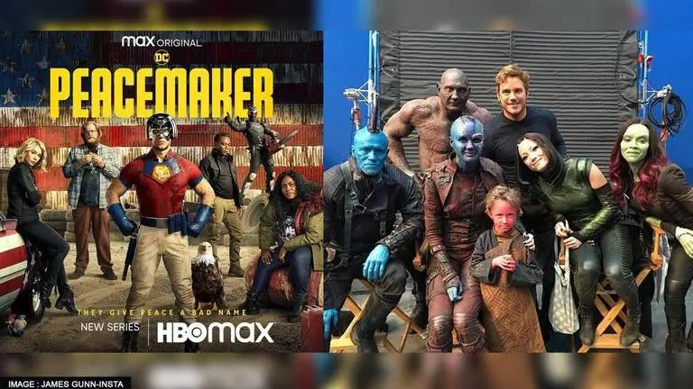 James Gunn reacts to hilarious 'Peacemaker' and 'Guardians of the Galaxy' comparison; see james gunn