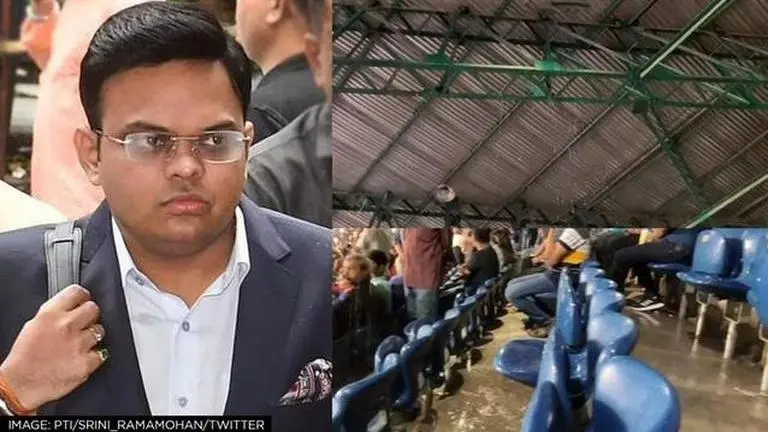 BCCI, Chinnaswamy Stadium, India vs South Africa, IND vs SA, Bengaluru stadium, water leakage at chinnaswamy stadium, Jay Shah, Sourav Ganguly, IPL