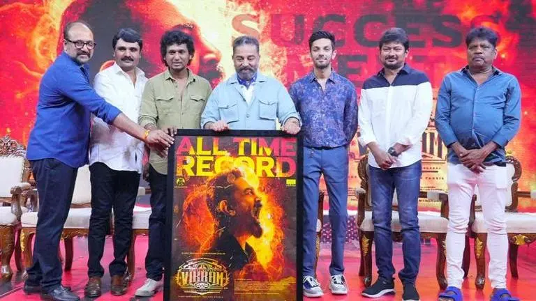 Kamal Haasan celebrates 'Vikram's success as film breaks 'Baahubali 2's BO record in TN kamal haasan