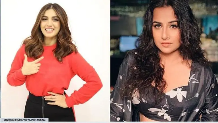 Bhumi Pednekar is all hearts over Vidya Balan's throwback photo shoot pics Bhumi Pednekar