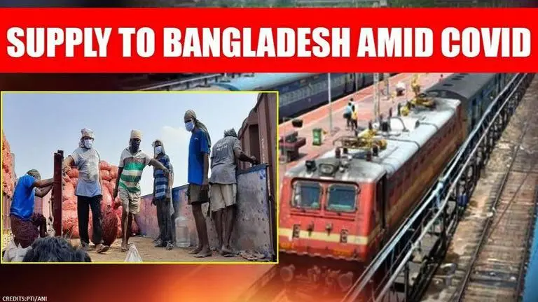 Indian Railways continues with freight services, dispatches agri product to Bangladesh COVID-19