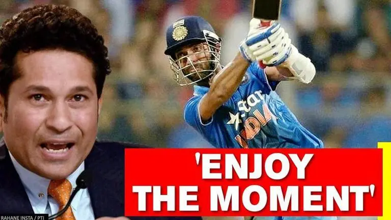 Ajinkya Rahane recalls Sachin Tendulkar's motivational advice during his Test debut Ajinkya Rahane