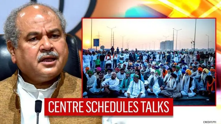 Centre calls farmers' unions for talks at 2 pm on Dec 30; outlines 4 specific agenda items Tomar